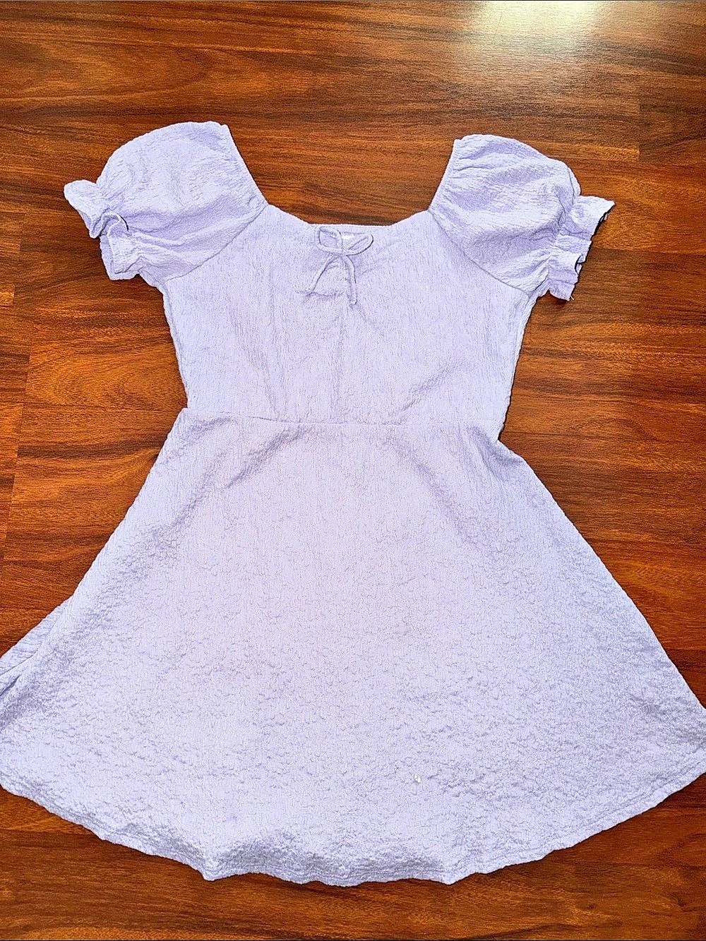 Girl's Mini Puff Sleeve Dress